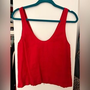 Reformation linen swing tank